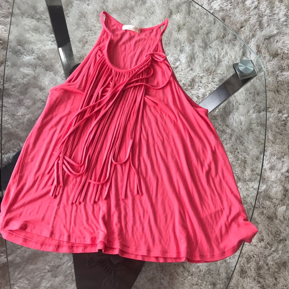 Fringe tank top
